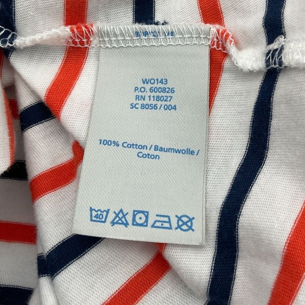 Boden Great Breton You've Earned These Stripes Long Sleeve Scoop Neck Tee 6 - Picture 6 of 8